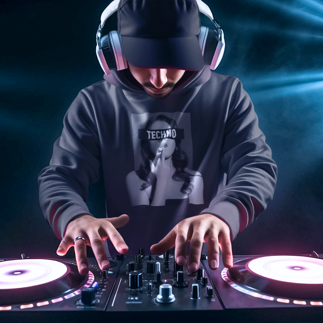 TECHNO GIRL - Hoodie Unisex