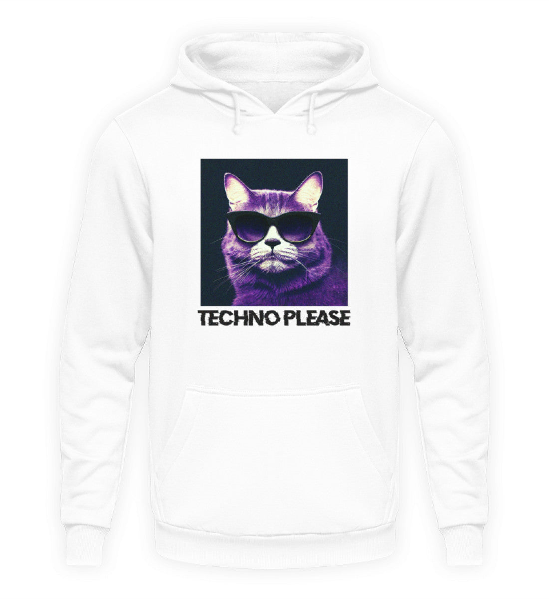 TECHNO PLEASE - Hoodie Unisex