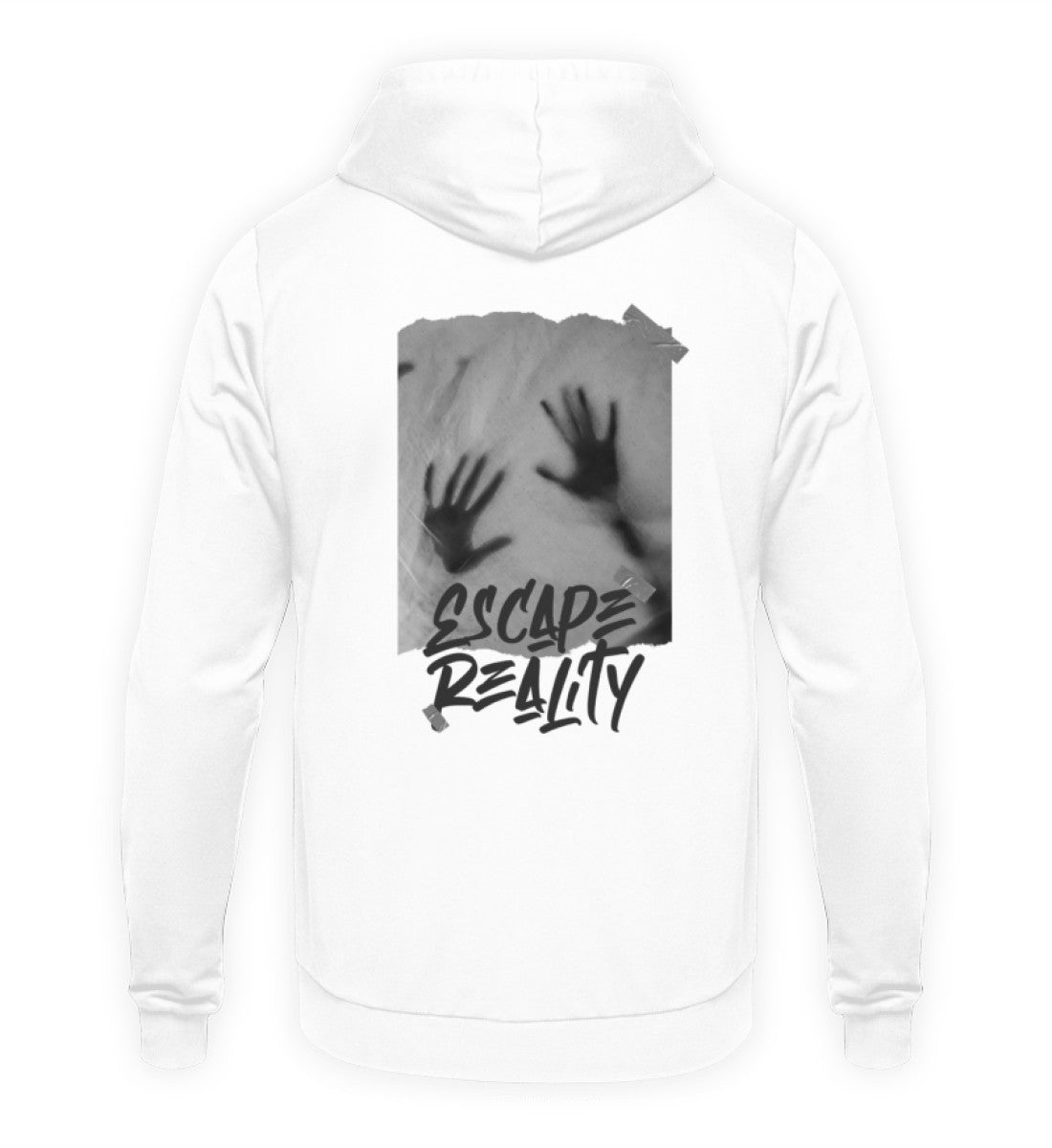 ESCAPE TO REALITY  - Backprint Hoodie Unisex