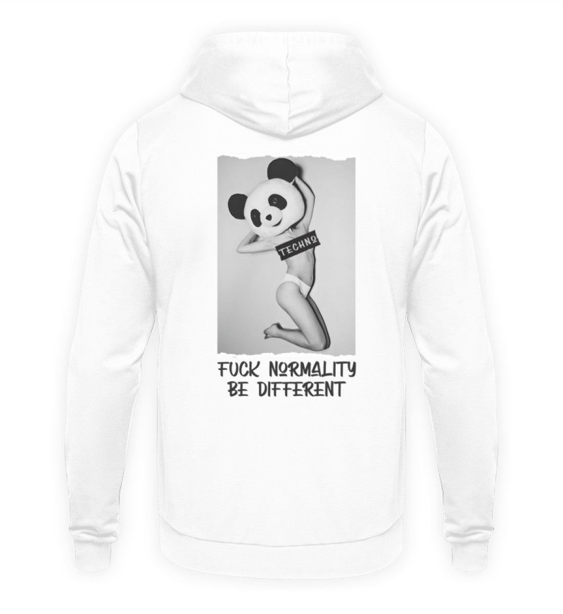 FUCK NORMALITY BE DIFFERENT  - Backprint Hoodie Unisex