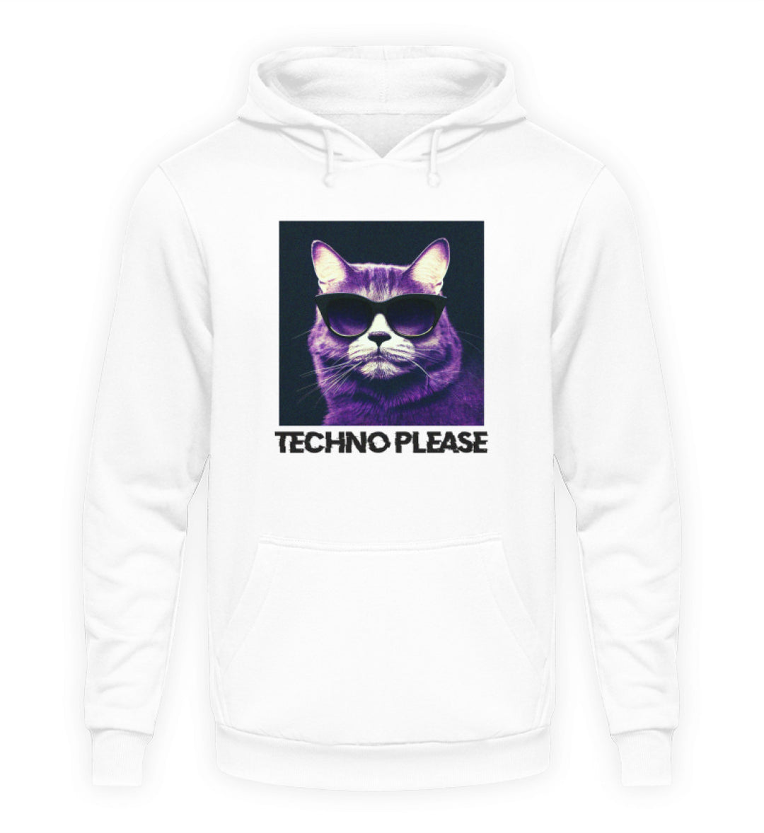 TECHNO PLEASE  - Hoodie Unisex